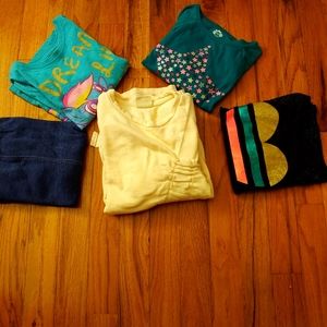 Bundle of 5 size 5t tops